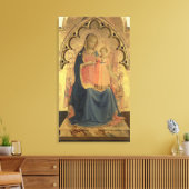 Toile Madonna et Enfant, panneau central d'un triptyque (Insitu(Salon))