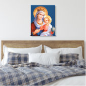 Toile Madonna et l'enfant (Insitu(Chambre))