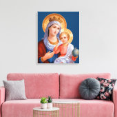 Toile Madonna et l'enfant (Insitu(Salon))