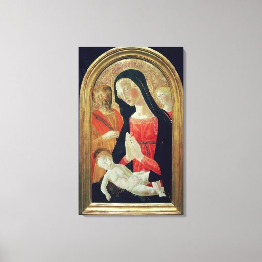 Toile Madonna et l'enfant (Recto)