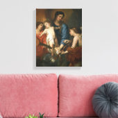 Toile Madonna et l'enfant aux anges (Insitu(Salon))