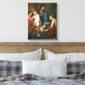 Toile Madonna et l'enfant aux anges (Insitu(Chambre))