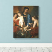 Toile Madonna et l'enfant aux anges (Insitu (Plancher de Bois))