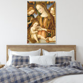 Toile Madonna et l'enfant avec deux anges (Insitu(Chambre))