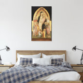 Toile Madonna et l'enfant intronisé (Insitu(Chambre))