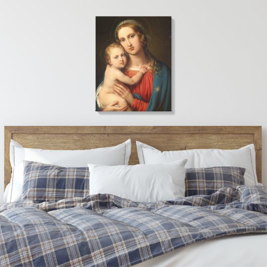 Toile Madonna et son enfant (Insitu(Chambre))