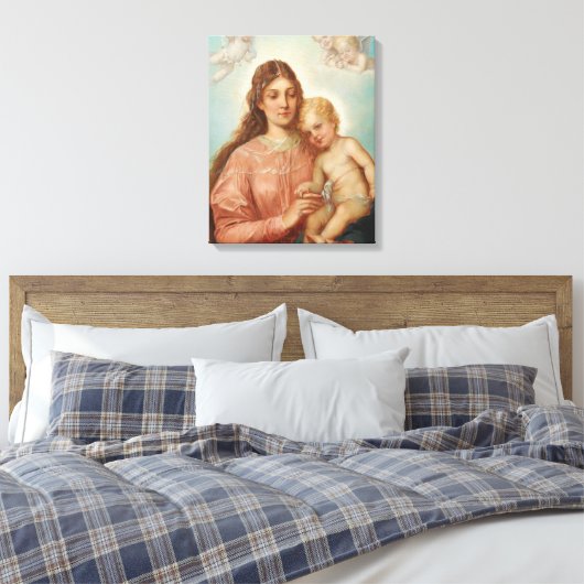 Toile Madonna et son enfant (Insitu(Chambre))