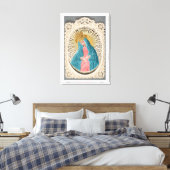 Toile Madonna Reine du Ciel sur dentelle (Insitu(Chambre))