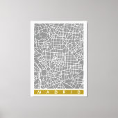 Toile Madrid map (Recto)
