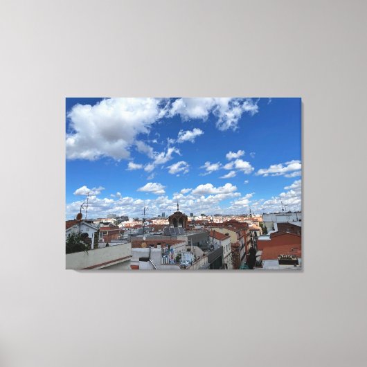 Toile Madrid Wall Art (Recto)