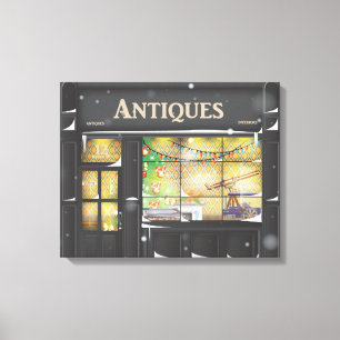 Toile Magasin d'antiquités