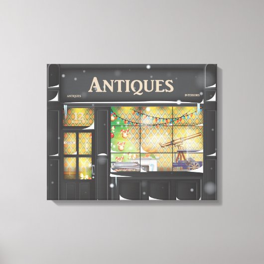 Toile Magasin d'antiquités (Recto)