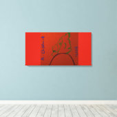 Toile Mage Elder Character Art (Insitu (Plancher de Bois))