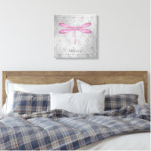 Toile Magenta Dragonfly Damas (Insitu(Chambre))