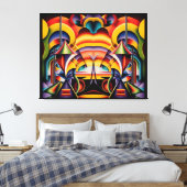 Toile Magic Faces in Magic Places (Insitu(Chambre))