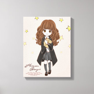 Toile Magical Hermione Granger Watercolor
