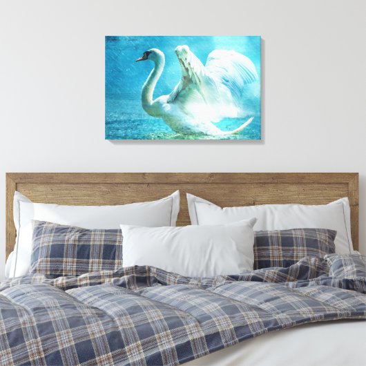 Toile Magical Swan (Insitu(Chambre))