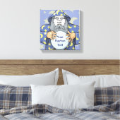 Toile Magicien avec votre visage (Insitu(Chambre))