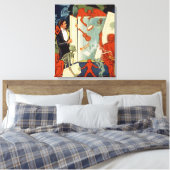 Toile Magicien vintage Carter la grande magie (Insitu(Chambre))