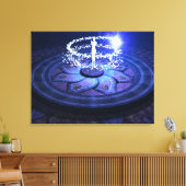 Toile Magie blanche (Insitu(Salon))