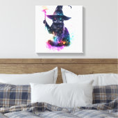 Toile Magie de Chat Sorcier (Insitu(Chambre))