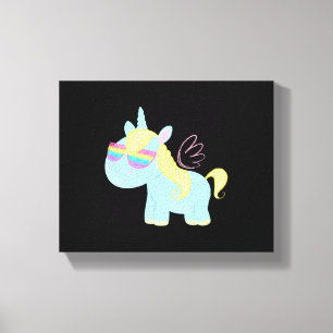 Toile Magie de licorne