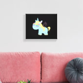 Toile Magie de licorne (Insitu(Salon))