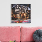 Toile Magie de Noël rustique (Insitu(Salon))