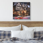 Toile Magie de Noël rustique (Insitu(Chambre))