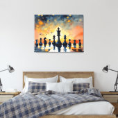 Toile Magie des échecs (Insitu(Chambre))