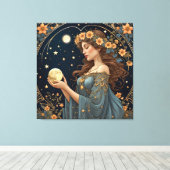 Toile magie et fée - tarot (Insitu (Plancher de Bois))