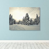 Toile Magie hivernale (Insitu (Plancher de Bois))
