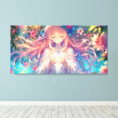 Toile Magique Ethereal Anime Girl (Insitu (Plancher de Bois))