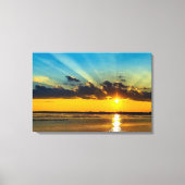 Toile Magnifique ciel aux rayons de soleil (Recto)