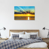 Toile Magnifique ciel aux rayons de soleil (Insitu(Chambre))