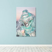 Toile Magnifique costume de carnaval, Venise (Insitu (Plancher de Bois))