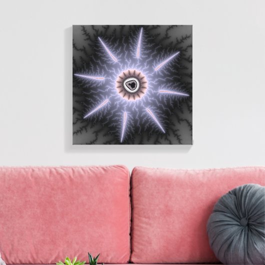 Toile Magnifique - Fractal (Insitu(Salon))