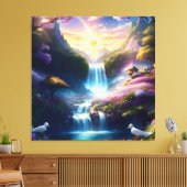 Toile Magnifique Paysage céleste 1 (Insitu(Salon))