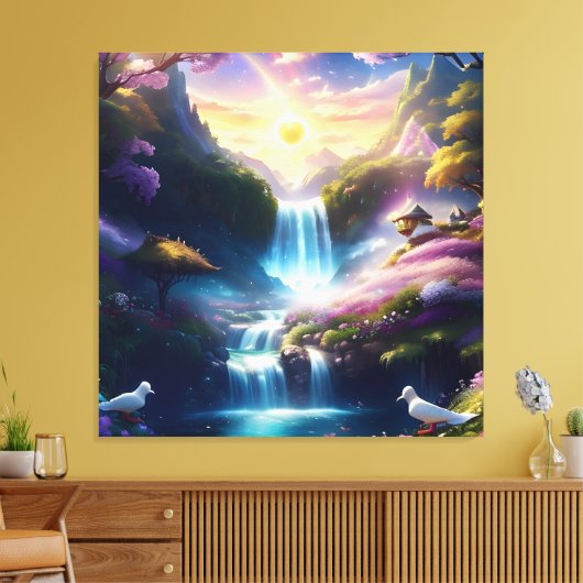 Toile Magnifique Paysage céleste 1 (Insitu(Salon))