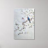 Toile Magnolia blanc (Recto)