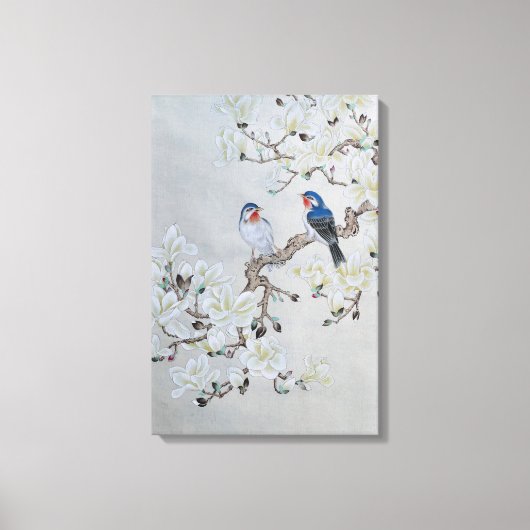 Toile Magnolia blanche (Recto)