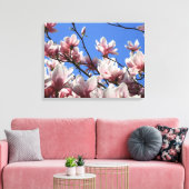 Toile Magnolia rose Art (Insitu(Salon))