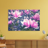 Toile Magnolias roses (Insitu(Salon))