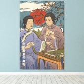 Toile Mahjong (Insitu (Plancher de Bois))