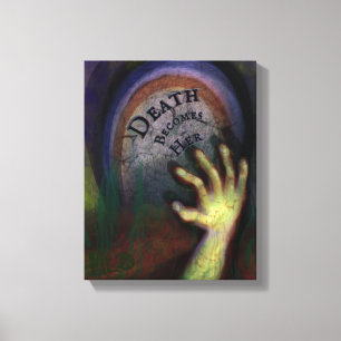 Toile Main de cimetière Zombie Rejoindre L'Art Hauné