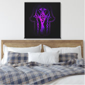 Toile Main de hamsa celtique (violet) (Insitu(Chambre))