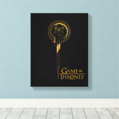 Toile Main de l'icône du roi (Insitu (Plancher de Bois))