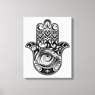 Toile Main Zendoodle 6 de Hamsa