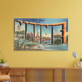 Toile Maine (Hiver)Grandes Scènes de lettres (Insitu(Salon))