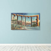 Toile Maine (Hiver)Grandes Scènes de lettres (Insitu (Plancher de Bois))